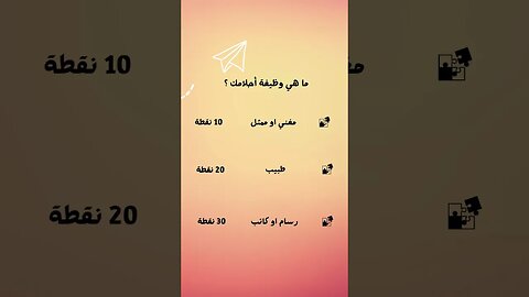 اختبار بسيط لتحليل الشخصية