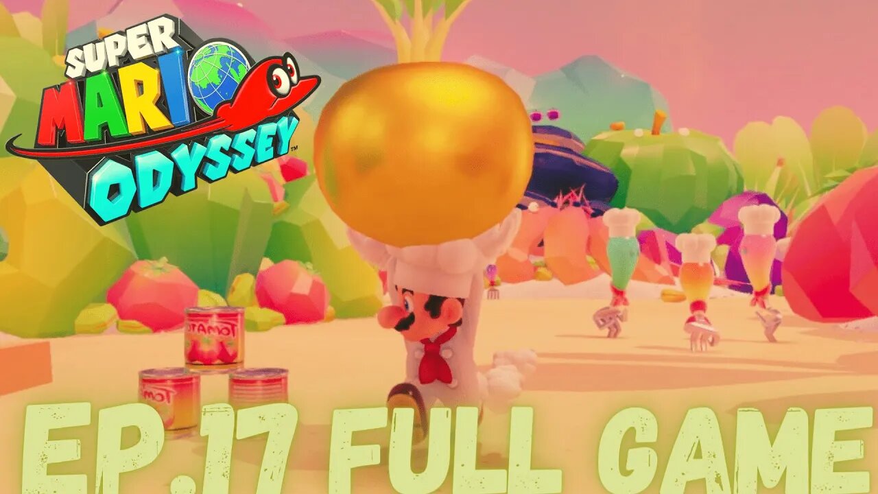 SUPER MARIO ODYSSEY Gameplay Walkthrough EP.17- Luncheon Kingdom FULL GAME