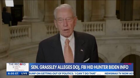 "This goes beyond Hunter Biden" | Sen. Chuck Grassley