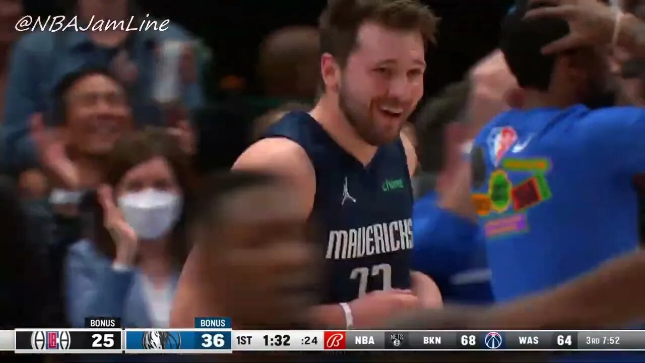 Luka 'Magic' Doncic is on FIRE&After Turns Into Stephen Curry With 7 3's in 1st Quarter !