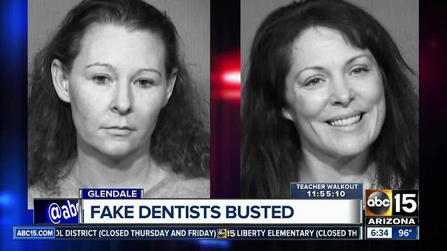 Women accused of posing as dentists in Glendale arrested