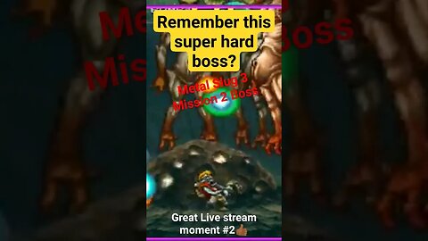 Metal Slug 3 VS The Monoeye Live Stream Moment#2 #shorts #metalslug3 #live