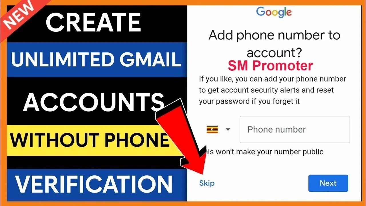 How To Create Gmail Account Without Phone Number 2023| Unlimited Gmail Account Creator