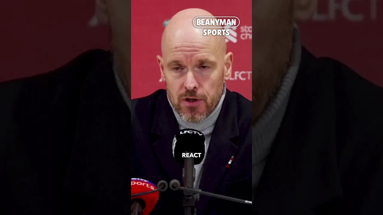 'You can learn a lot from it and you can strengthen your mentality!' | Erik ten Hag