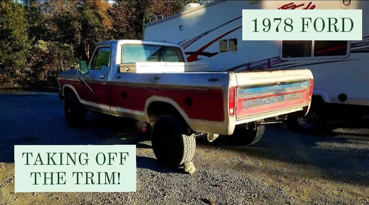 Trim Removal - 1978 Ford F-250