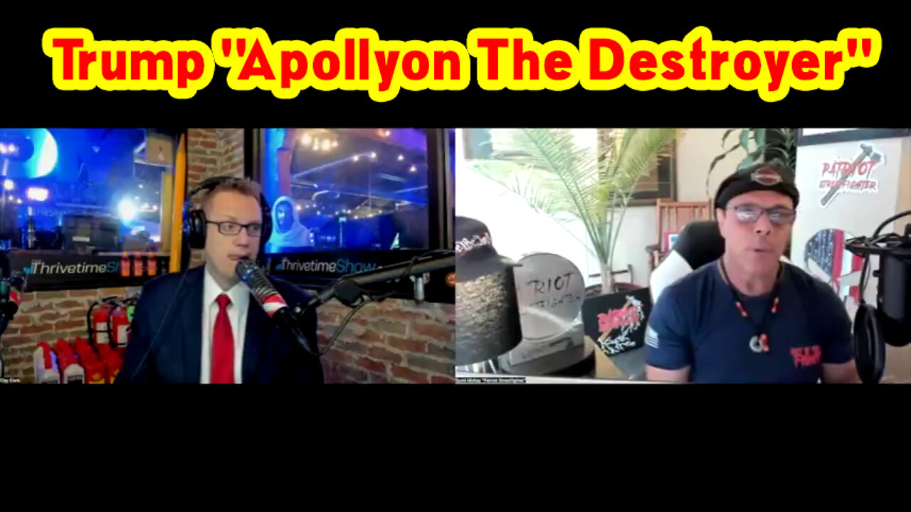 Scott Mckay Shocking News: Trump has "Apollyon The Destroyer"