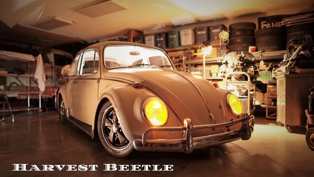 Before and After Restoration 1965 Volkswagen Beetle