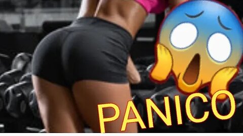 MACHO REACT MULHER CAUSA PANICO NA GYM COM CAMERA E TRIPOD😱😱😱😱😱