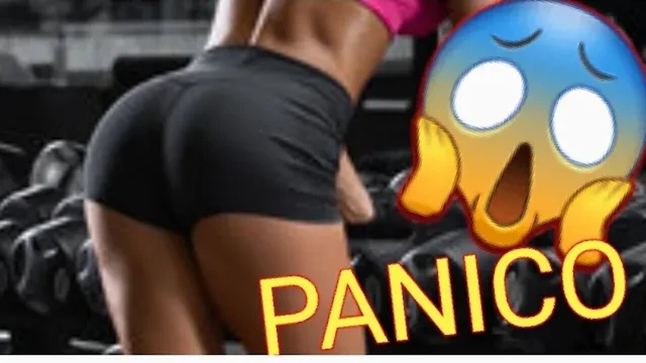 MACHO REACT MULHER CAUSA PANICO NA GYM COM CAMERA E TRIPOD😱😱😱😱😱