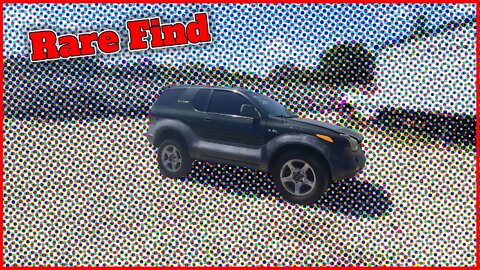 Rare Car Find - 2000 Isuzu VehiCROSS