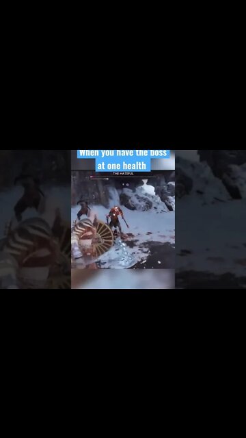 When you had the boss at one health