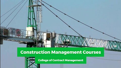 Construction Management Courses -