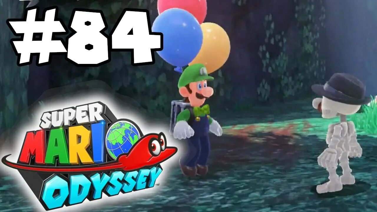 Super Mario Odyssey 100% Walkthrough Part 84: Leafy Luigi