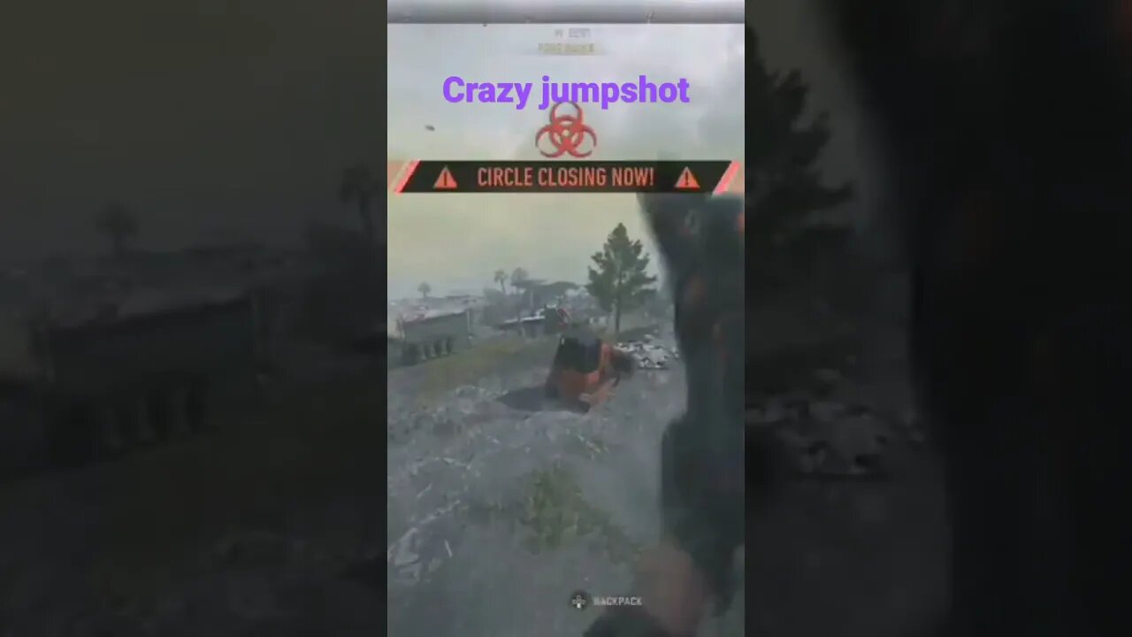 INTERVENTION jumpshot. #warzone #cod #warzone #callofduty