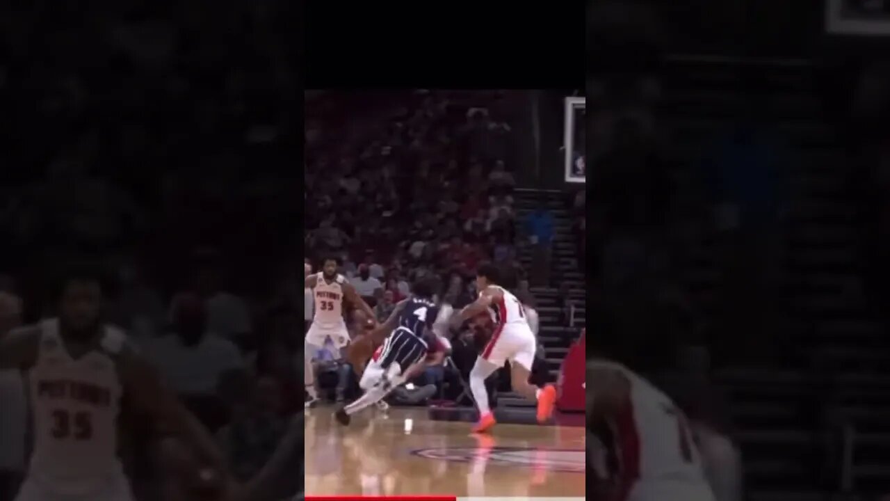 Jaylen Green Dunks On Shaden Sharp #shorts #nba
