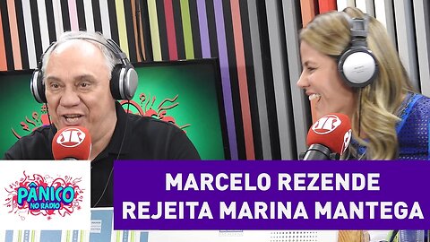 Solteiro, Marcelo Rezende rejeita Marina Mantega | Pânico