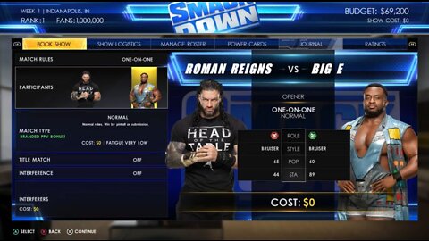 RapperJJJ LDG Clip: WWE 2K22 GM Mode