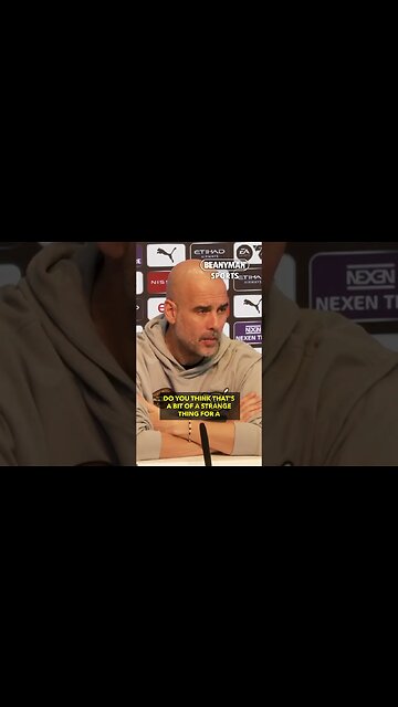 'I'll speak with Puma department ask why we don't have shirts!' | Pep Guardiola on Pellistri 😂