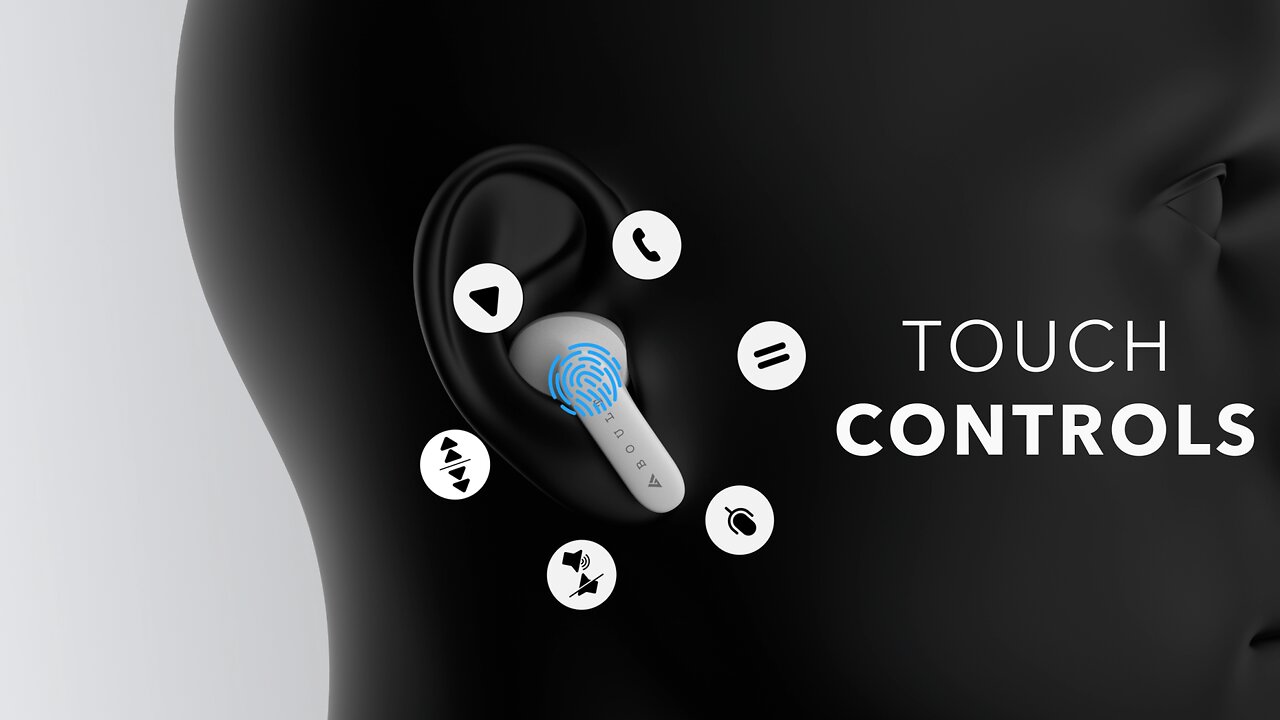 BOULT Y1TWS Earbuds with 40H Playtime, dual mics Specific