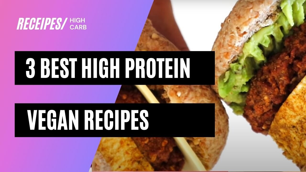 3 best high protein vegan breakfast recipes!