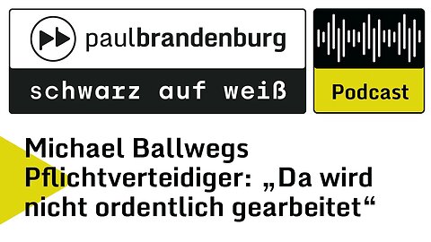 Michael Ballwegs Pflichtverteidiger: „Da wird nicht ordentlich gearbeitet“