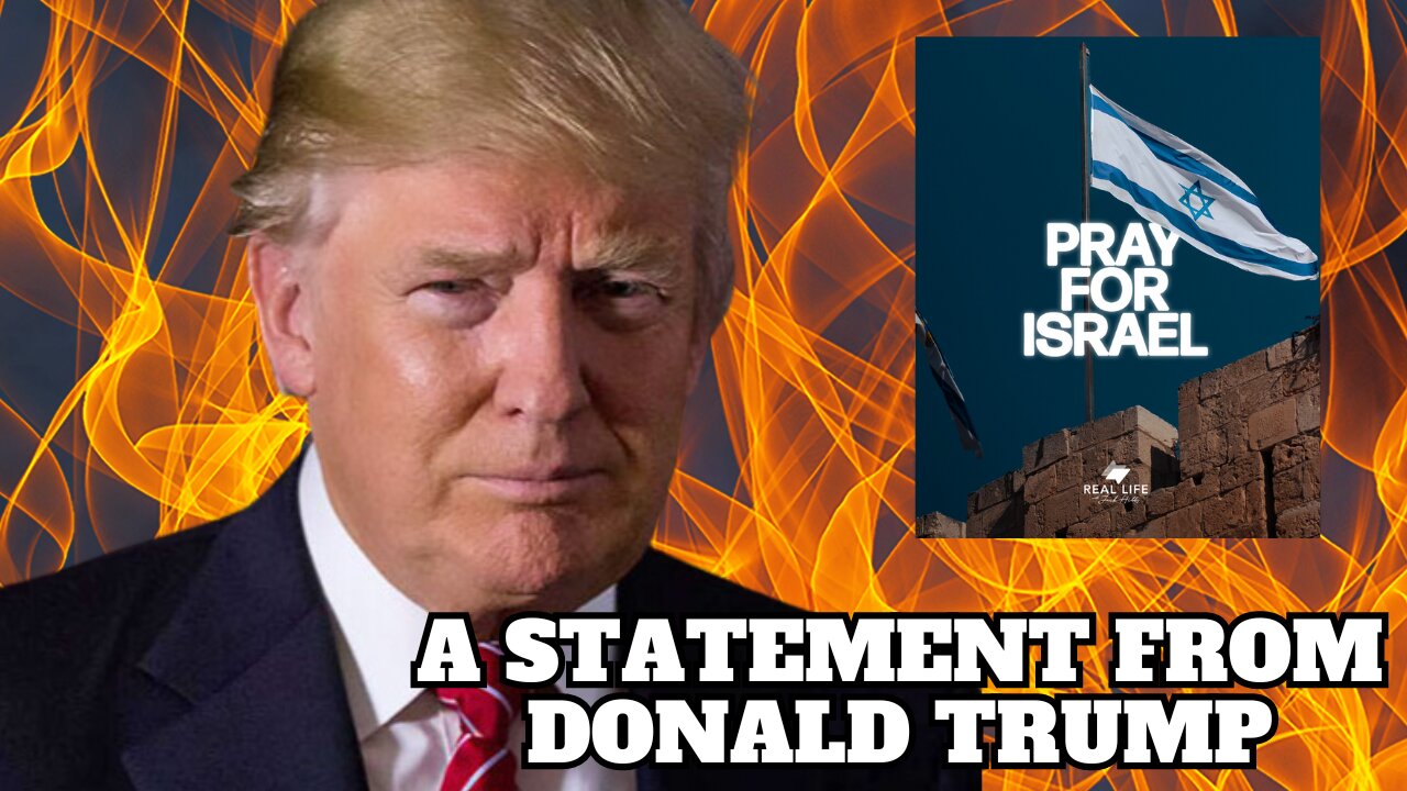President Donald Trump on the Hamas ATTACK on Israel