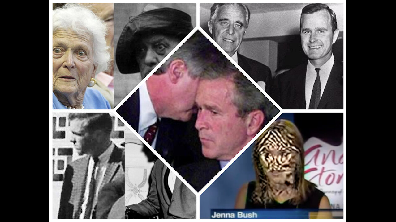 The Evil Bush Family #Jenna #Barbara #George #Prescott