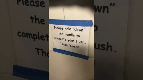 Toilet instructions!