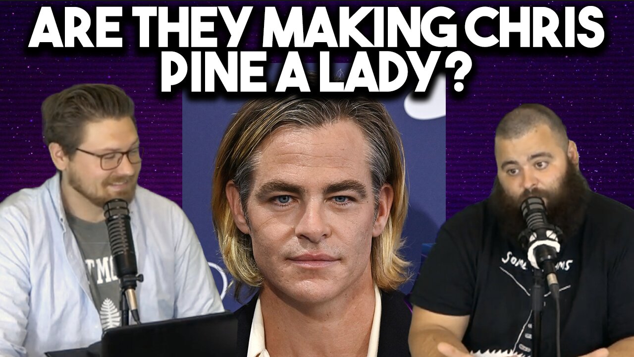 DL HUGHLEY WITH MORE FAKE RACISM/ THEY'RE MAKING CHRIS PINE A LADY/ BRENDAN FRASIER COMEBACK