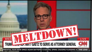 GAETZ PICK BREAKS TAPPER! 'Words I Never Contemplated Using: US Attorney General Matt Gaetz'