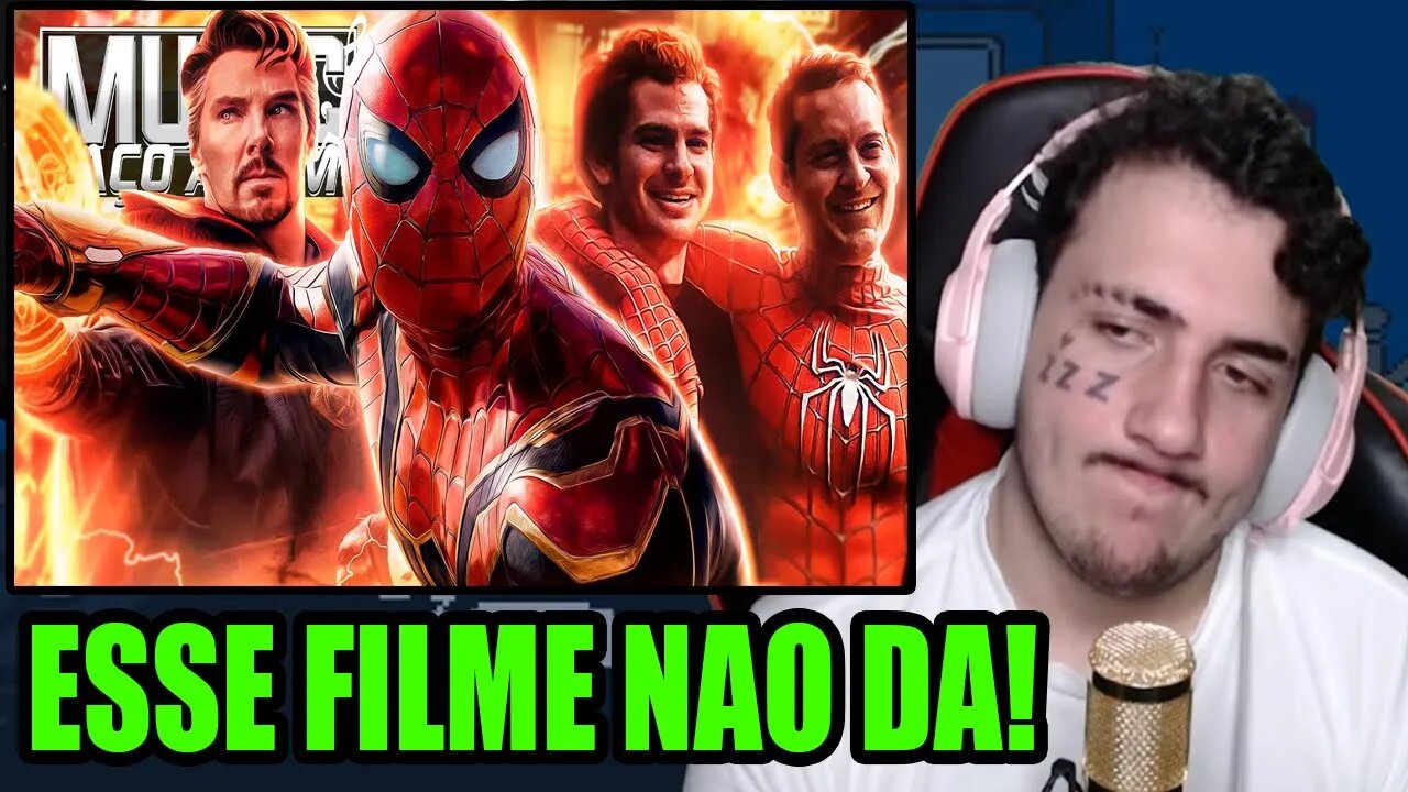 REAGINDO ao Rap do Homem-Aranha (Sem Volta Para Casa) - PERDAS DE UM HERÓI I Faço Assim | REACT