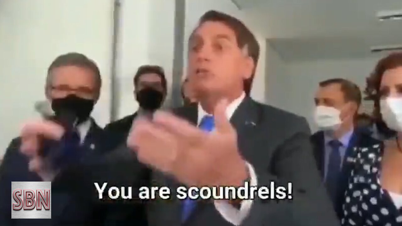 Bolsanaro Has Had Enough and Rips Into Reporters on How They Lie - 2682