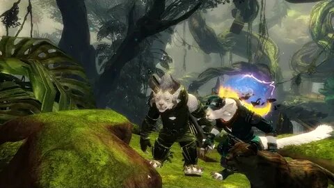 Guild Wars 2 Heart of Thorns Part 6, Follow those Halo Disks.