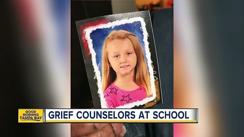 Grief counselors at school after 6-year-old murdered by her grandfather