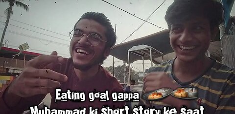 Eating goal gappa with friends 😂🤤