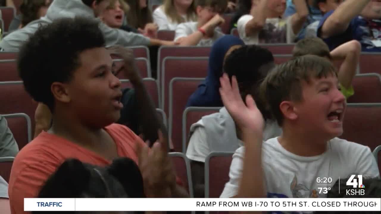 Nonprofit spreads message of hope at KC-area schools