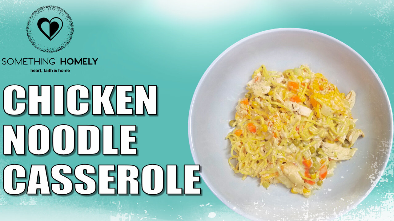 Chicken Noodle Casserole | Delicious COMFORT FOOD Recipe Tutorial