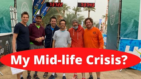 Dead Sea Marathon – Rare video of the Dead Sea (My mid-life crisis?)