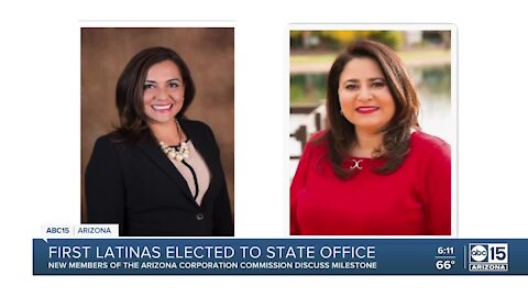 First Latinas elected to state office