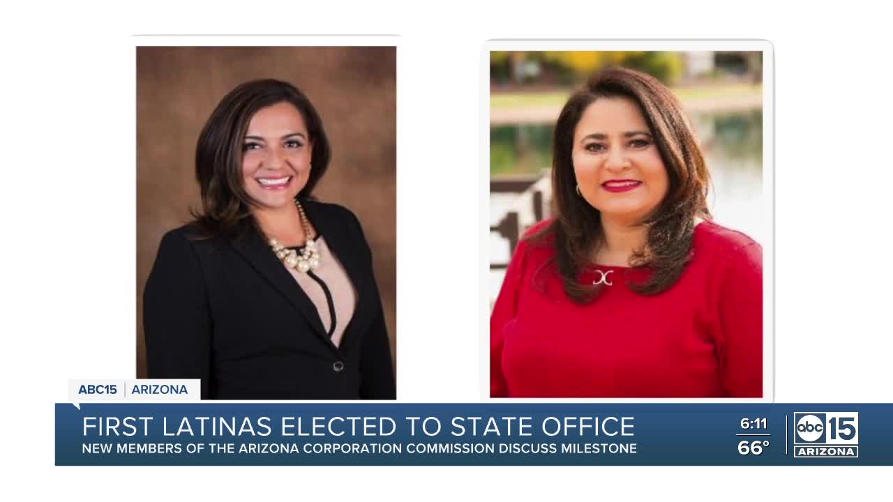 First Latinas elected to state office