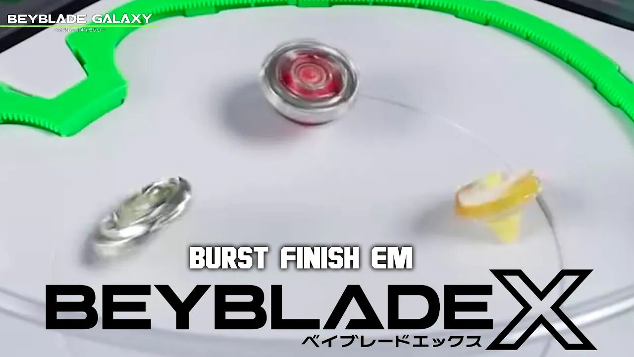 BEYBLADE X e seu NOVO SISTEMA de BURST FINISH!