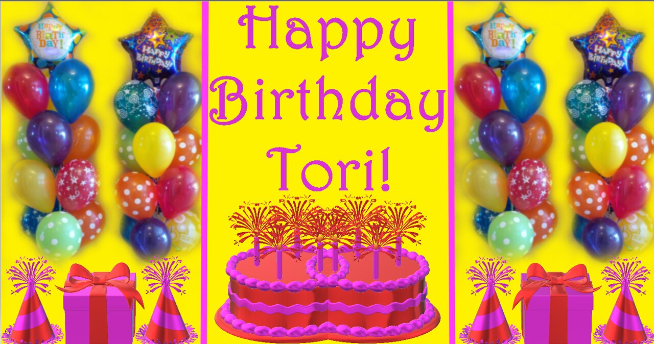 Happy Birthday 3D - Happy Birthday Tori - Happy Birthday To You - Happy Birthday Song