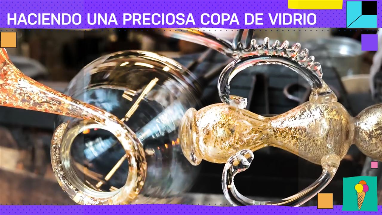 Te mostramos cómo se hace una copa veneciana tradicional