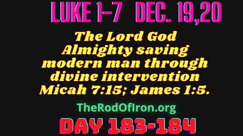 Luke 1-7 The Kingdom of God is nigh. So now after, 1680 yrs of ignorance, we understand the Bible.