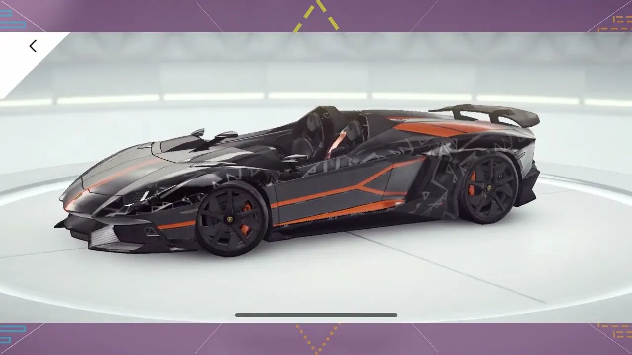 [Asphalt 9 China (A9C/C9/狂野飙车9)] Lamborghini Aventador J Decals | Anniversary Season (Full Clip)