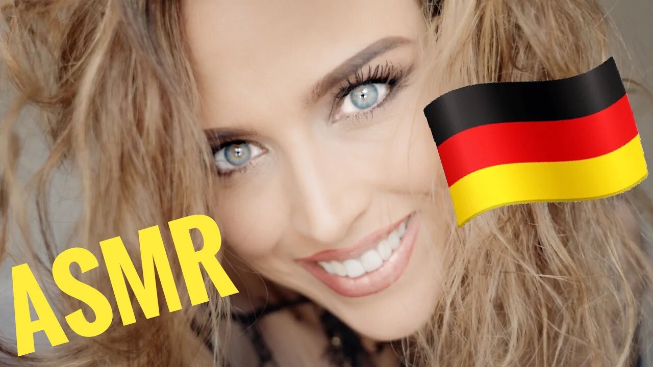 #ASMR Gina Carla 😴 Soft German Sleepy Talk!