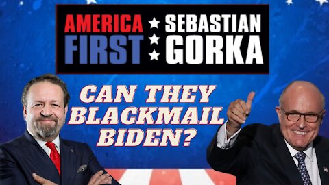 Can they blackmail Biden? Rudy Giuliani with Sebastian Gorka on AMERICA First