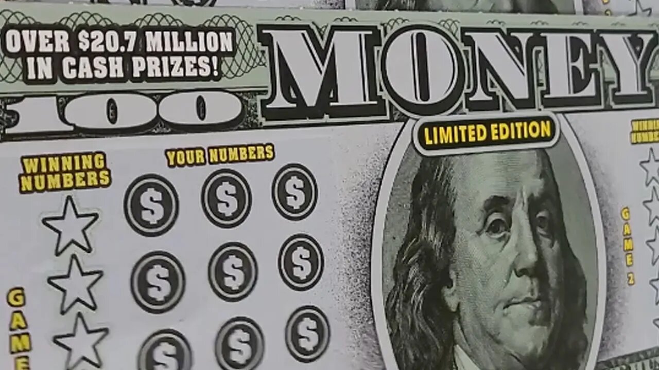 NEW Lottery Ticket Scratch Offs $20 Money Edition!