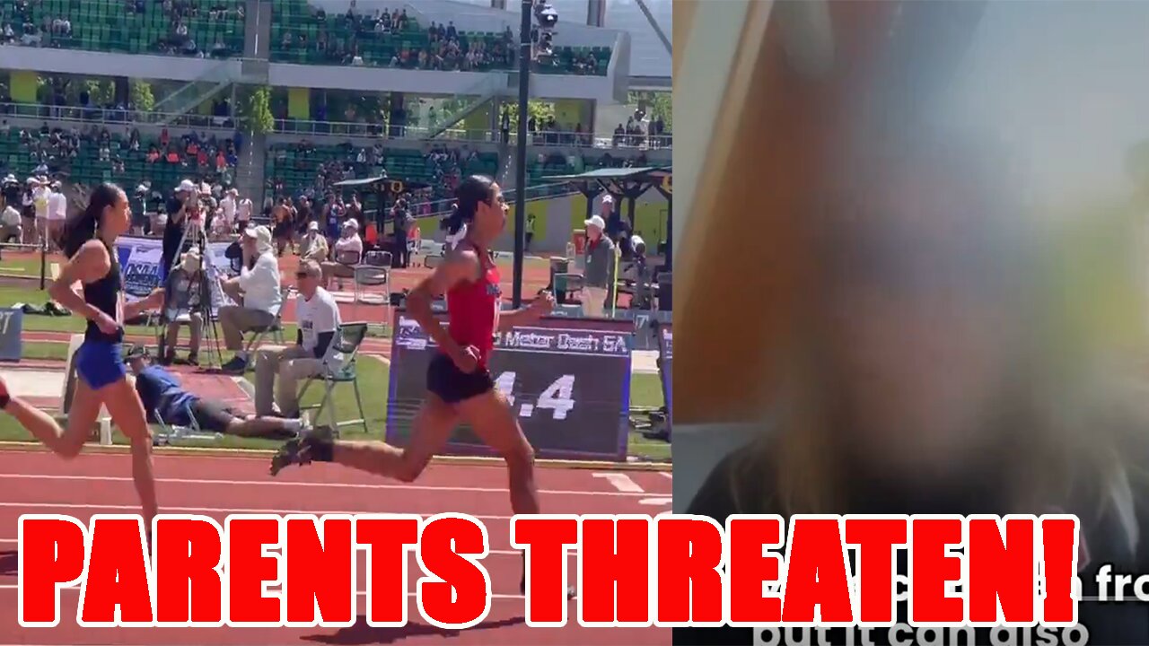 Transgender runner BOOED by crowd a he DOMINATES girls again! Parents THREATEN if they SPEAK OUT!