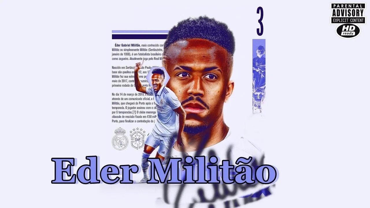 Artur Dash - Eder Militão (Áudio) | Rap Esporte #2